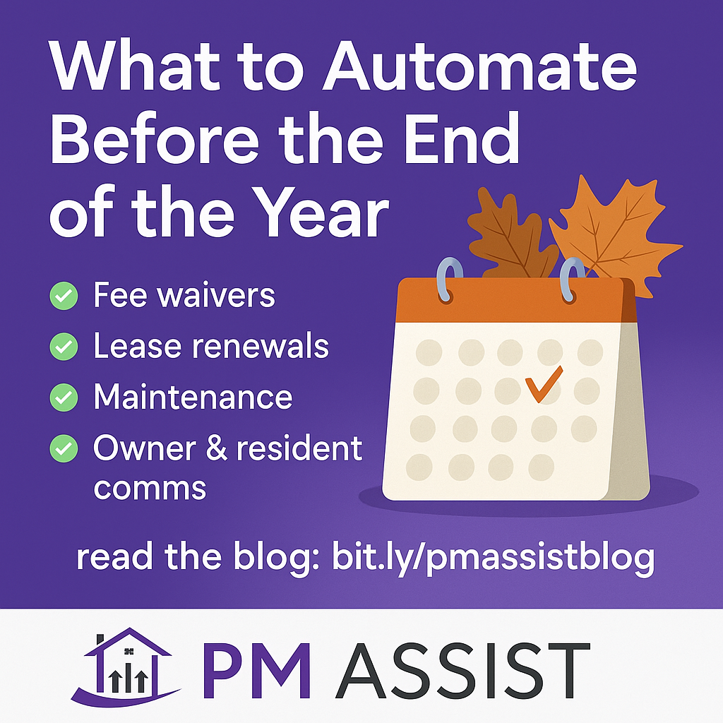 What to Automate Before the End of the Year